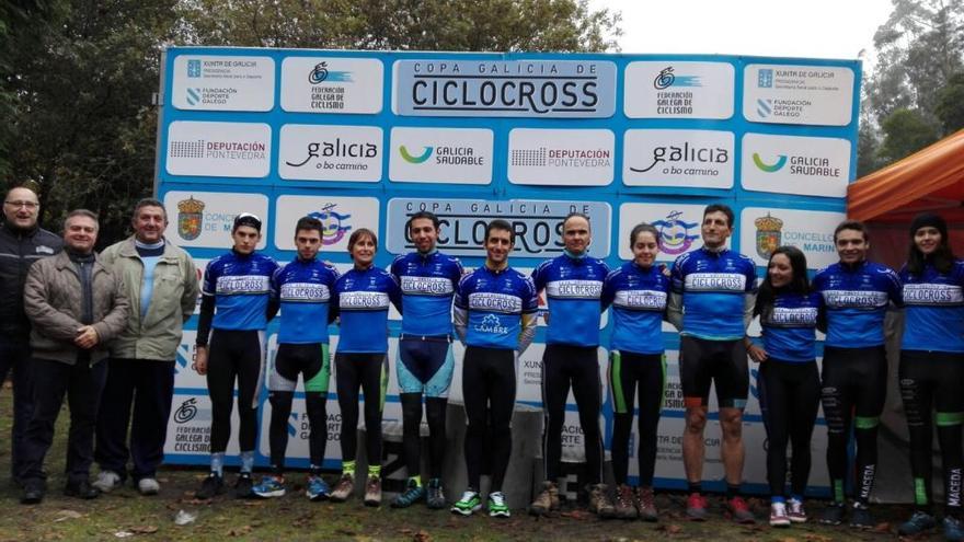 Isabel Castro y Samuel González triunfaron en la Copa Galicia en Marín