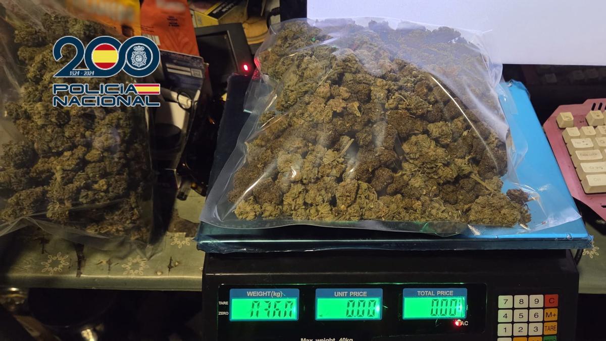 Marihuana intervenida