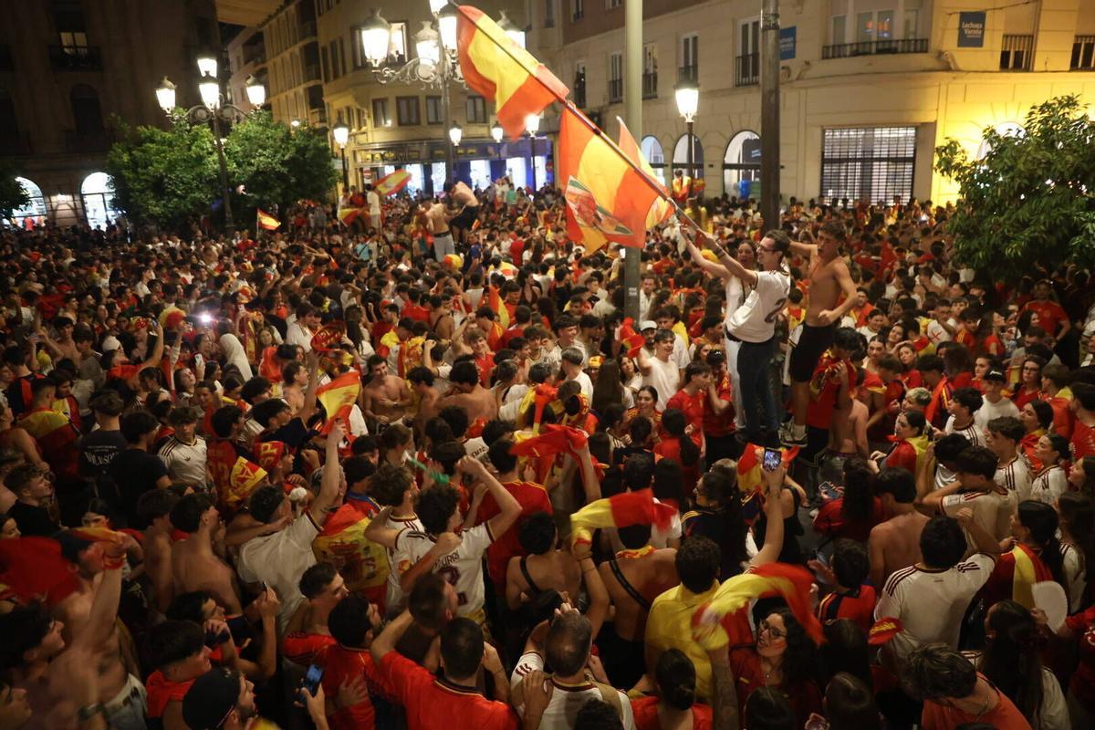 ¡España, campeona del mundo! Córdoba celebra en Las Tendillas el triunfo ante Argentina
