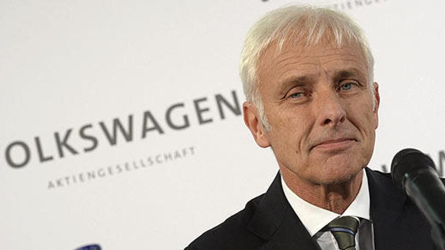 Matthias Müller, el nuevo presidente de Volkswagen.