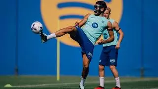 Así ha sido el entrenamiento del Barça antes del Levante