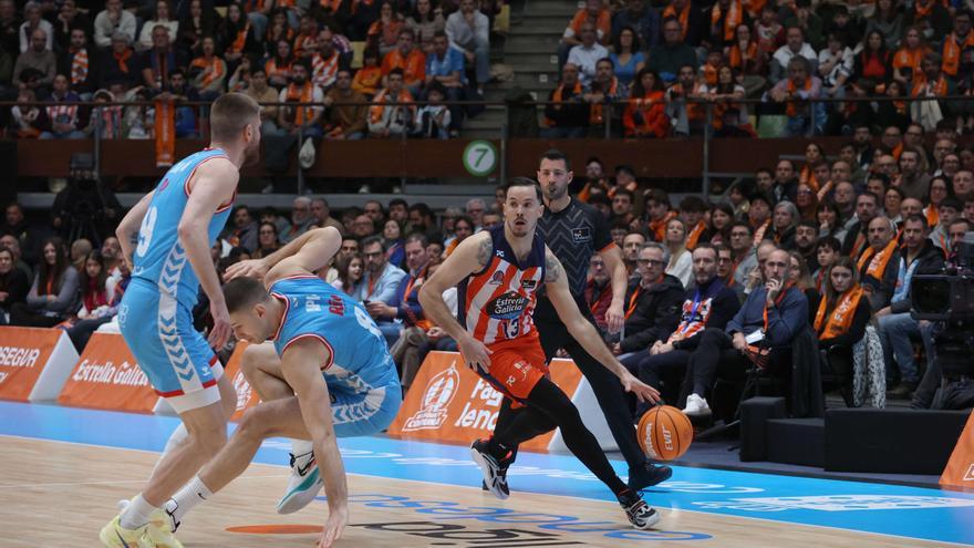 Uno a uno del Leyma en el derbi ante el Breogán