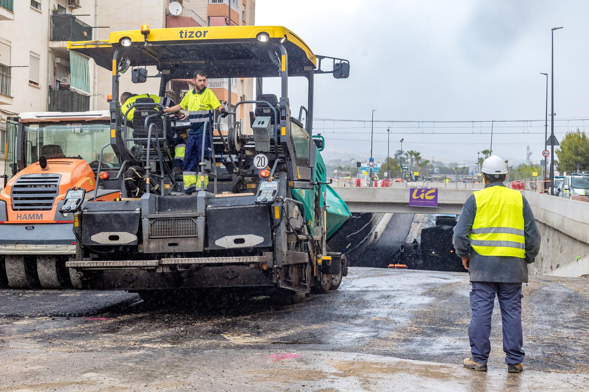 El túnel de la avenida Beniardà de Benidorm toma forma