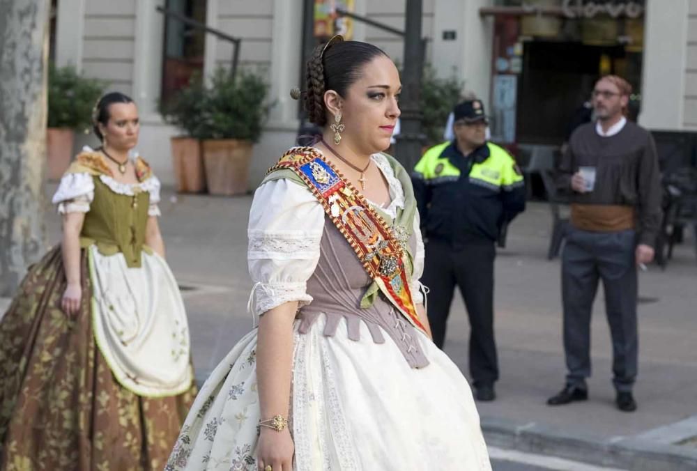 Visita oficial a las fallas de Xàtiva