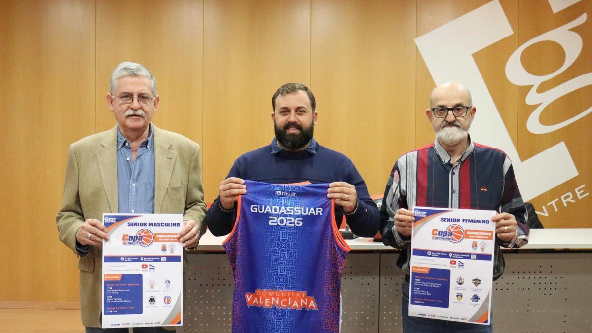 Guadassuar  ha albergado este miércoles la presentación oficial de las Copas Autonómicas.