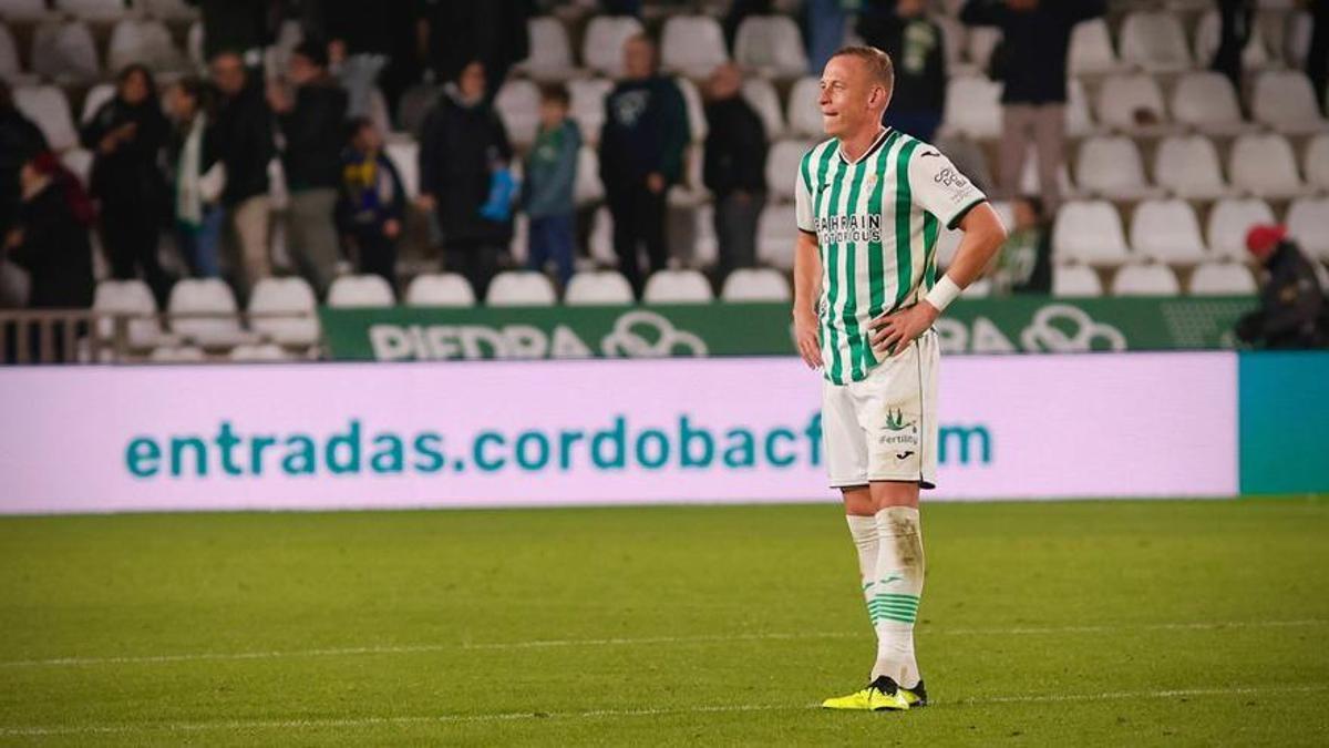 Obolskii, durante un encuentro de este curso en El Arcángel.
