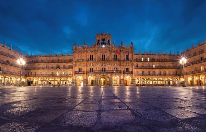 La Plaza Mayor de Salamanca es una auténtica maravilla.