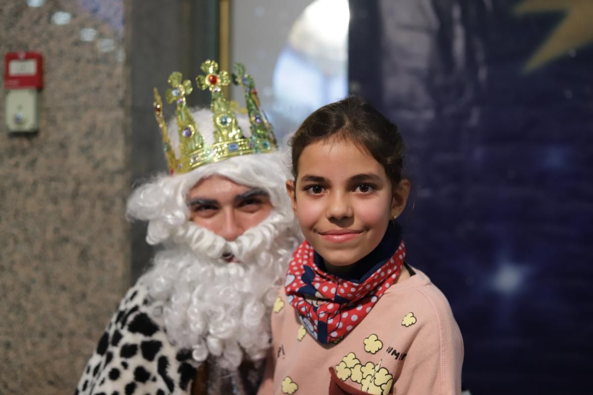 Fotos con los Reyes Magos realizadas el 3 de enero de 2018