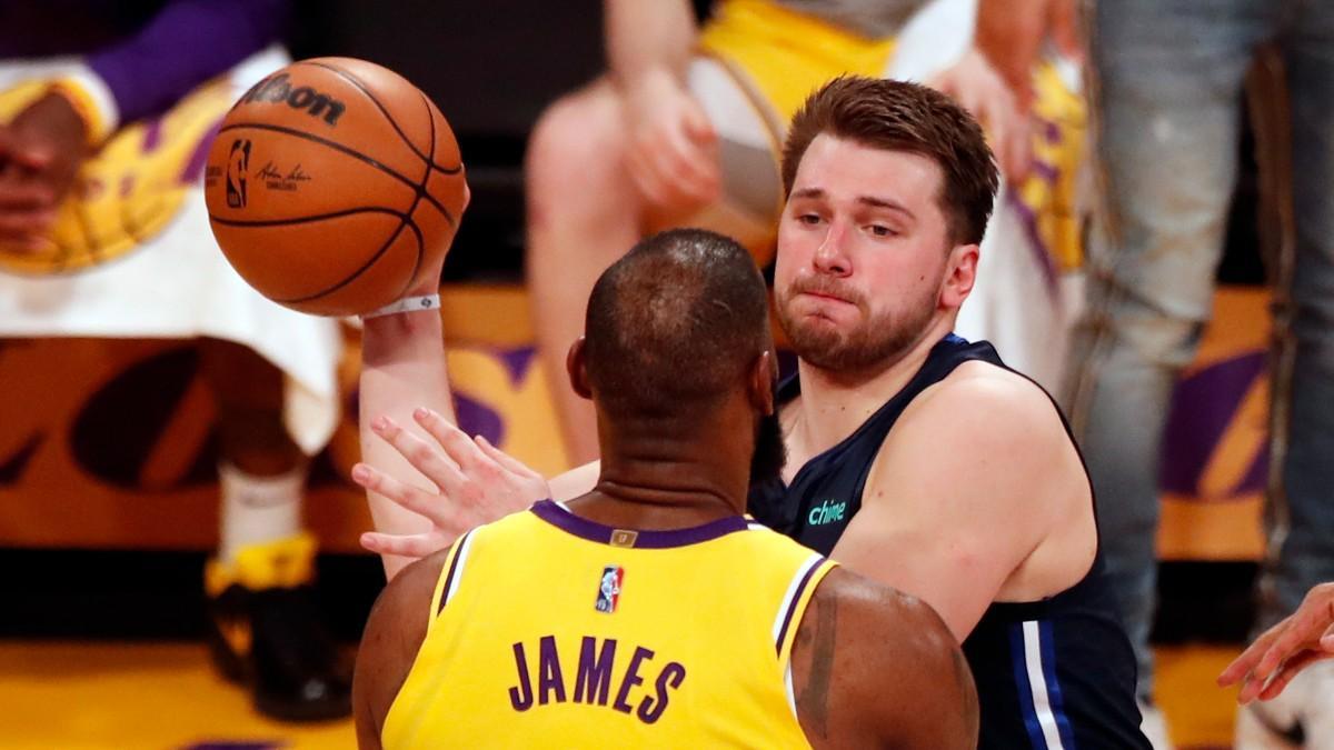 LeBron eligió a Luka Doncic como su jugador favorito