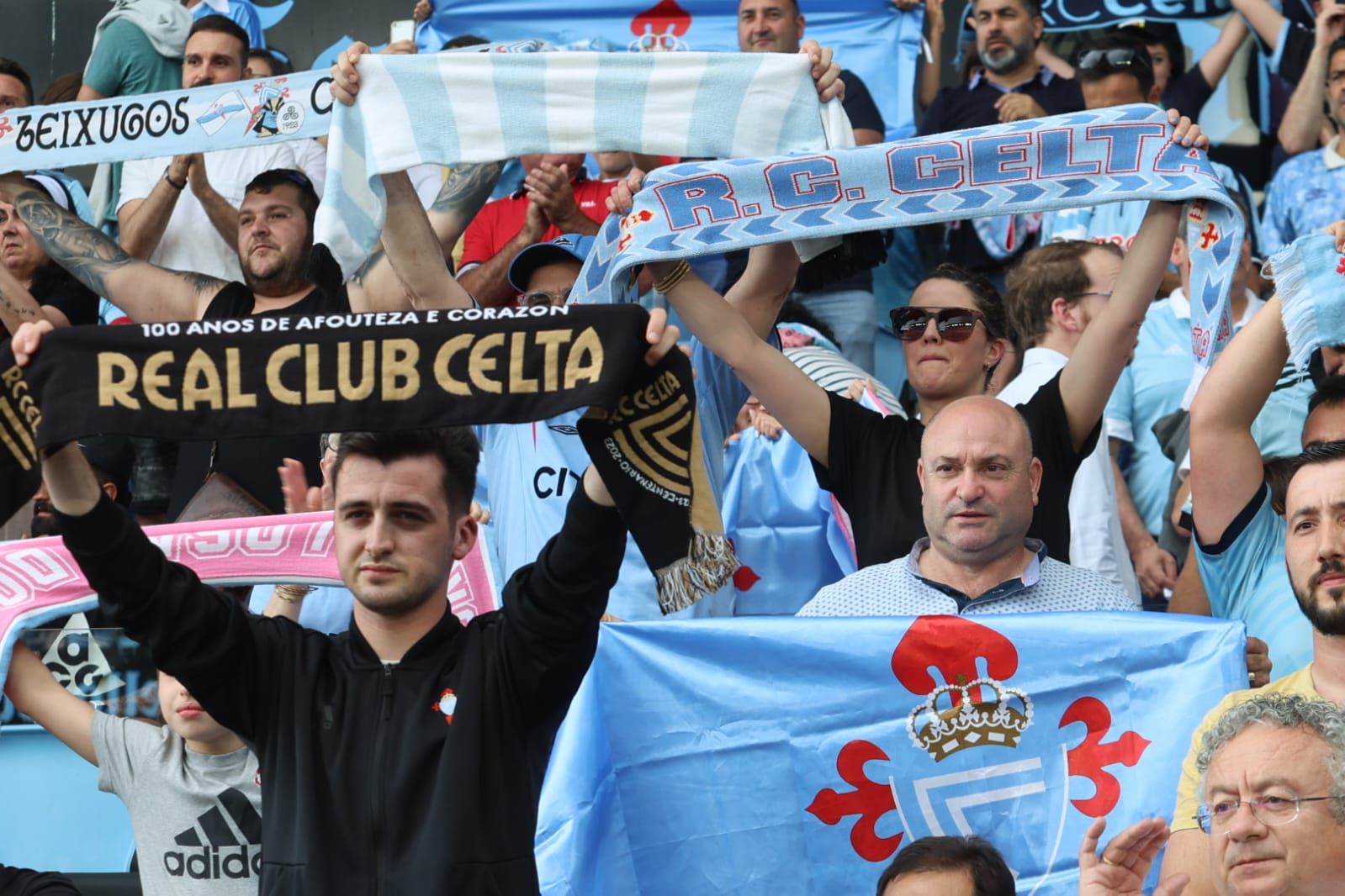 El Celta-Girona, en imágenes