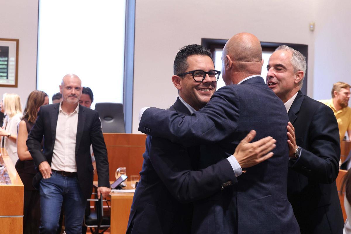 Imágenes del Debate sobre el estado del municipio de Ibiza