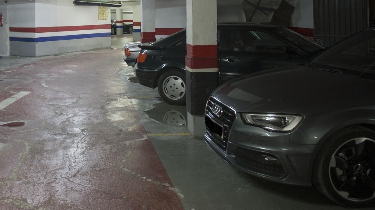 Imagen de archivo de un parking. 