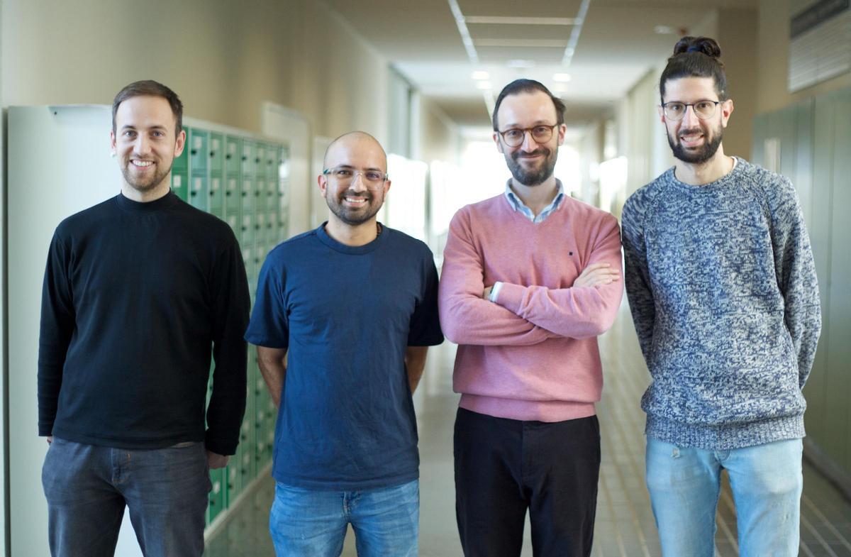 Los investigadores Xavier Marset Gimeno; Elio Rico Vargas; Néstor Guijarro Carratalá, IP; y Javier Fernández Catalá.