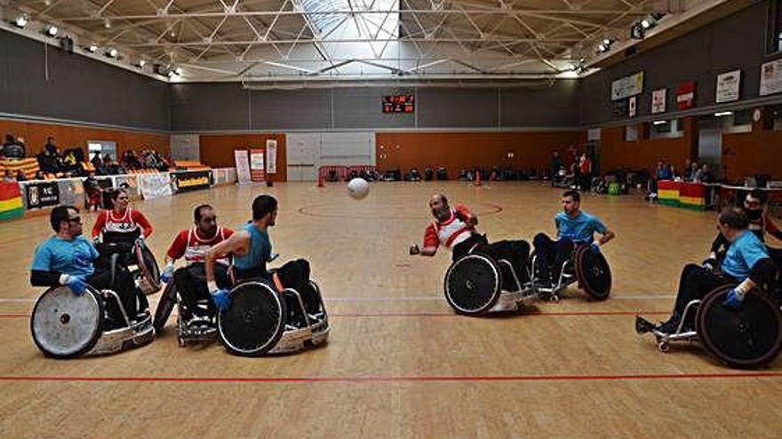 El Manresa Wheelchair Rugby en el seu debut amb el filial del BUC