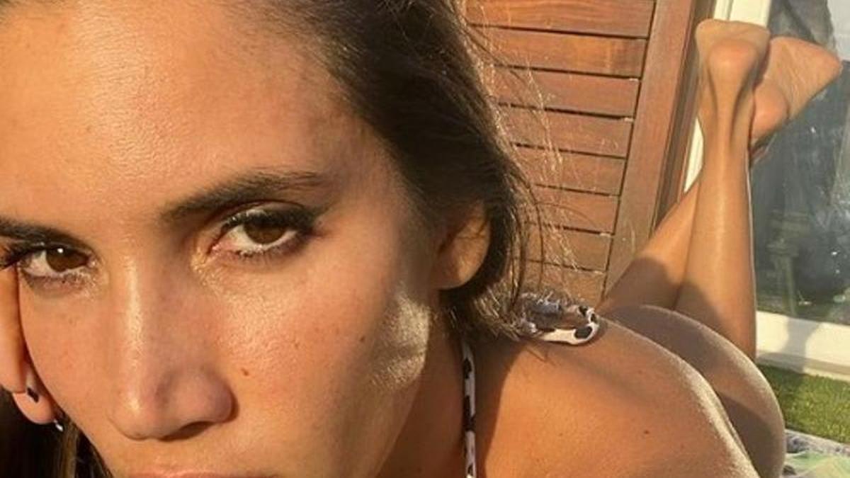 India Martínez en una de las fotos con las que se despide del verano en Instagram