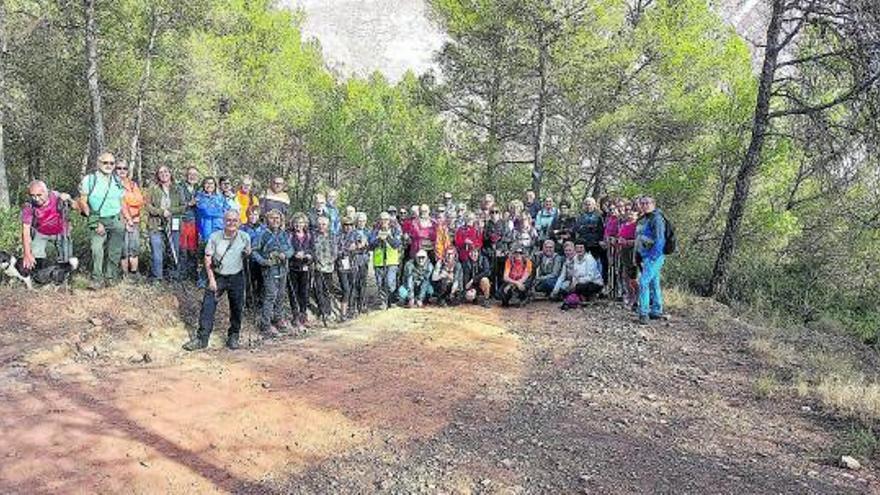 Sortida del Centre Excursionista Comarca de Bages pel runam salí i la Séquia