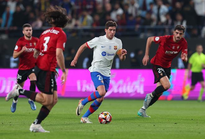 Supercopa de España. Semifinal FC Barcelona - Osasuna, las mejores imágenes