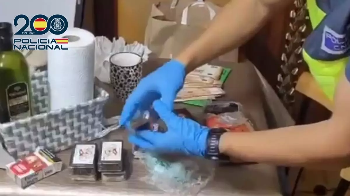 Ocho personas detenidas en Sagunt por distribuir cocaína y hachís