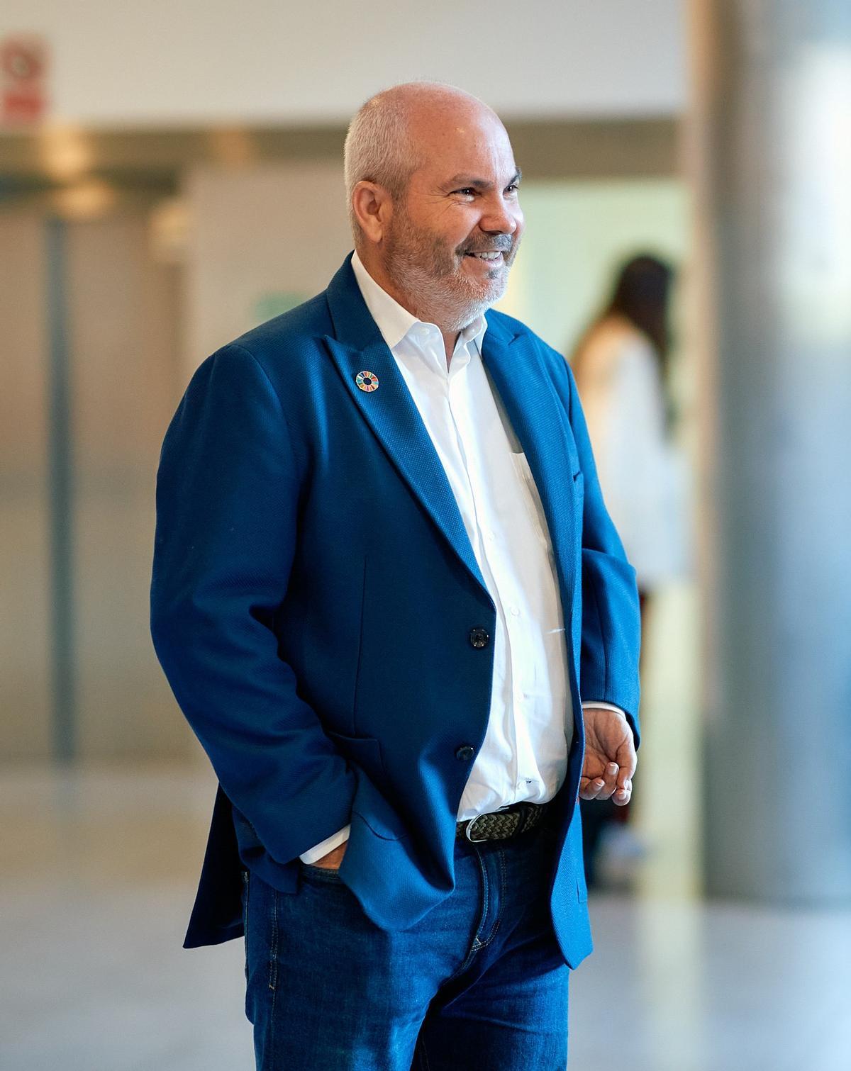 Juan Carlos Hernández, vicepresidente de Cermi Canarias