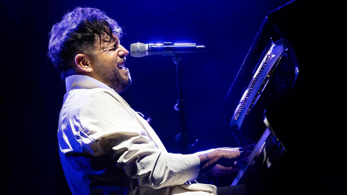 Pablo López al Festival Cap Roig.