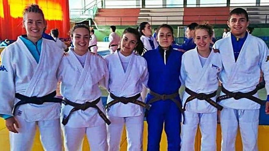 Grup de judokes d&#039;Esport7 i Judo Moià a la Copa d&#039;Espanya de Jaca