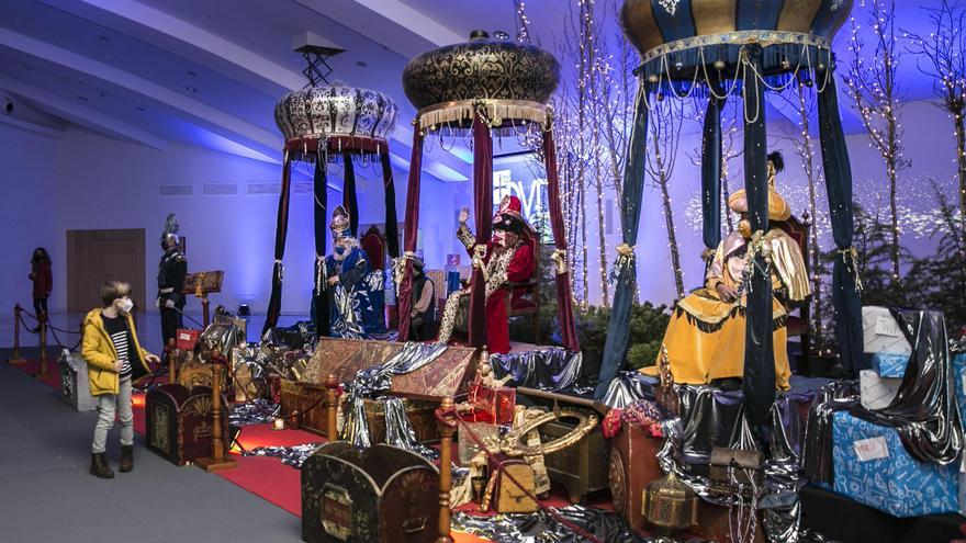 Recepción de los Reyes Magos en Oviedo, enero 2021