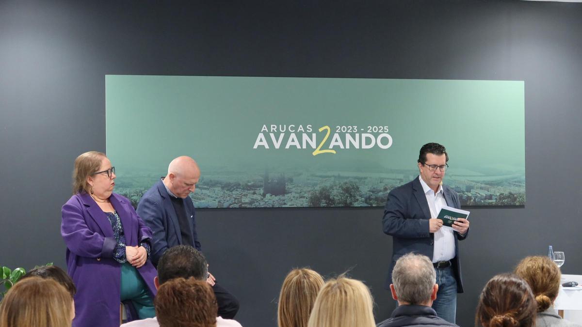 Juan Jesús Facundo, Sebastián Guerra y Gema González