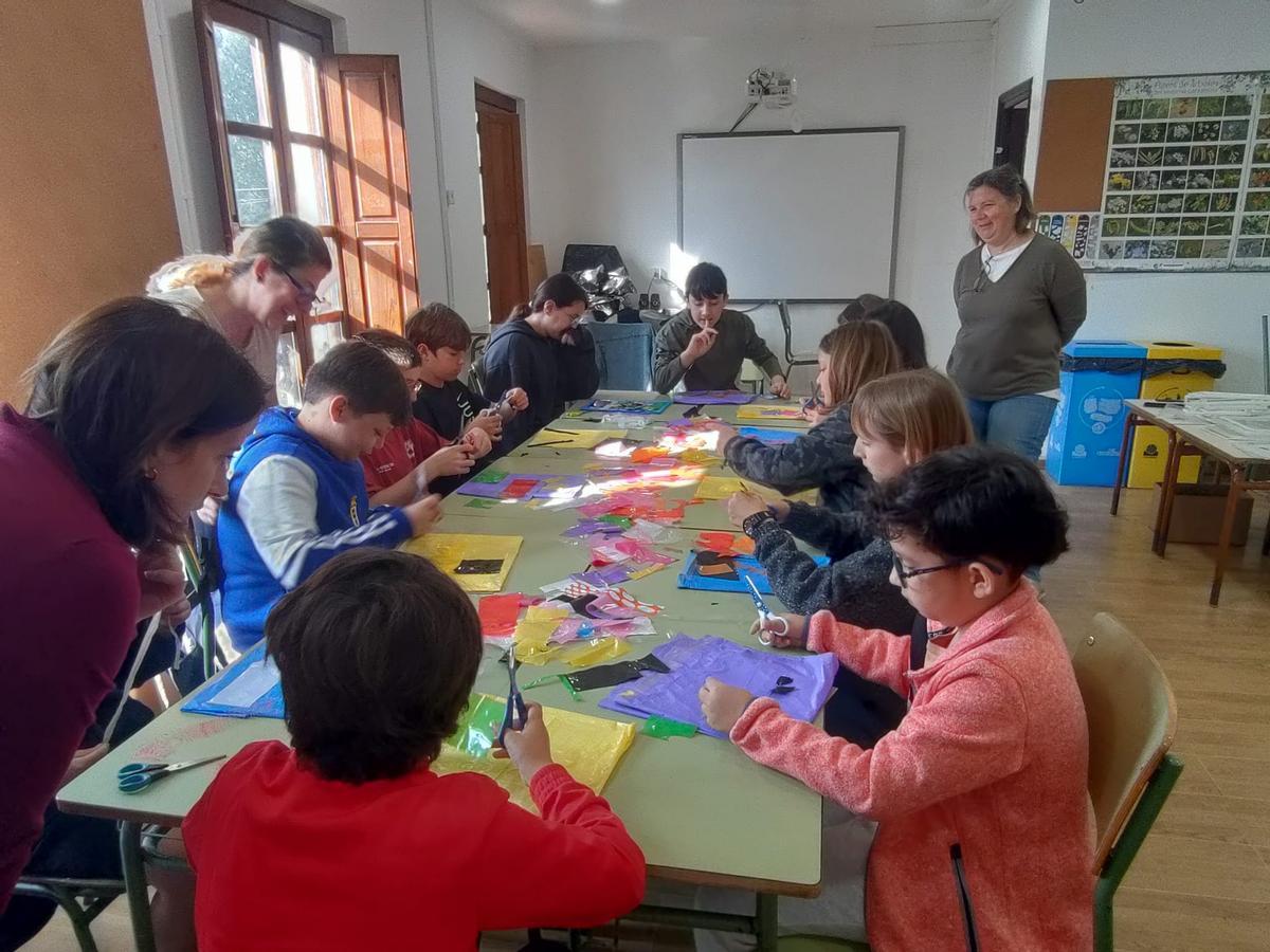 Un momento del taller en Porrúa.