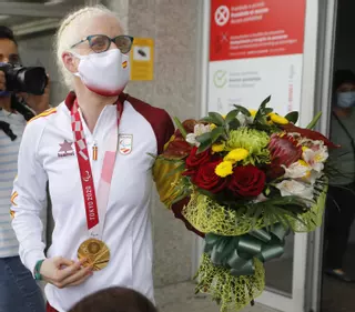 La deportista Susana Rodríguez Gacio, Medalla de Oro de Vigo