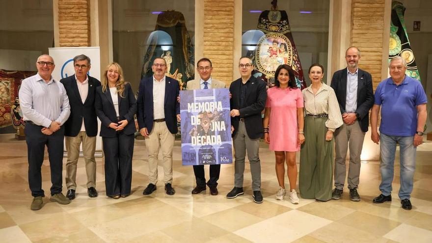 Diez años del Museo Azul de la Semana Santa de Lorca en una exposición