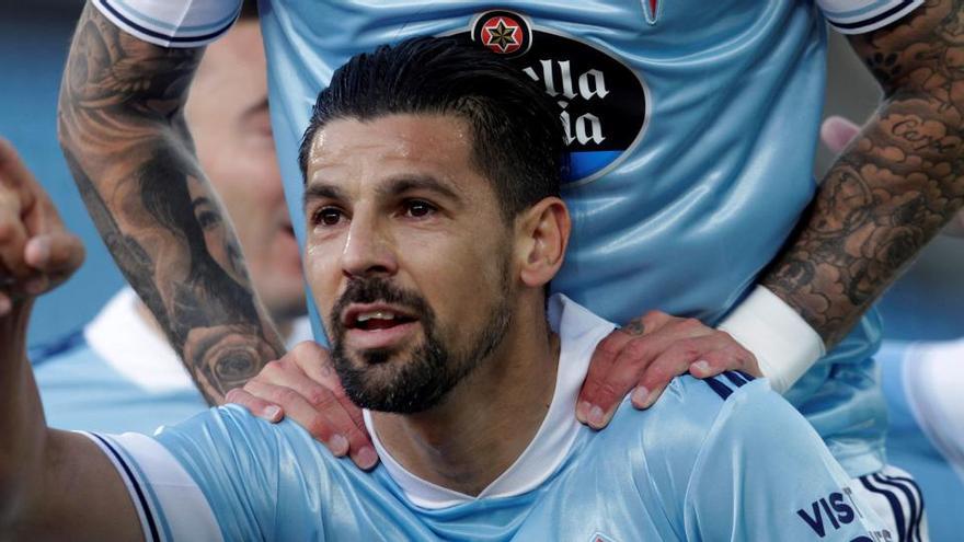 Nolito salva al celta con un gol.