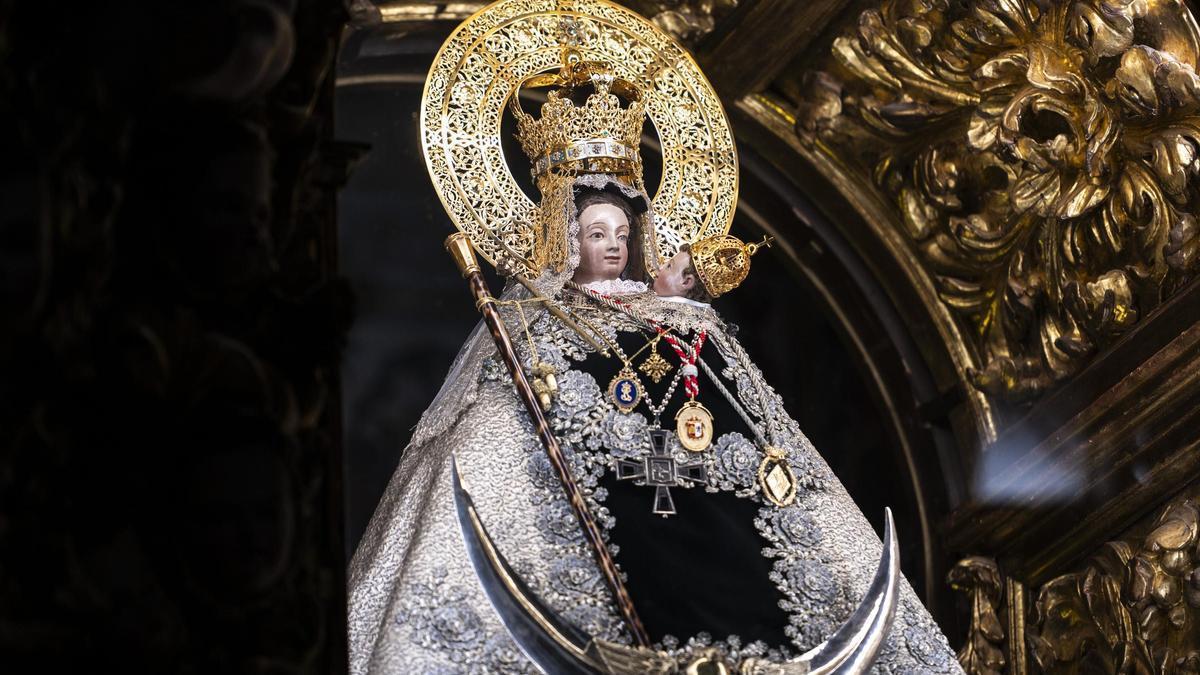 La Virgen de la Montaña, patrona de Cáceres.