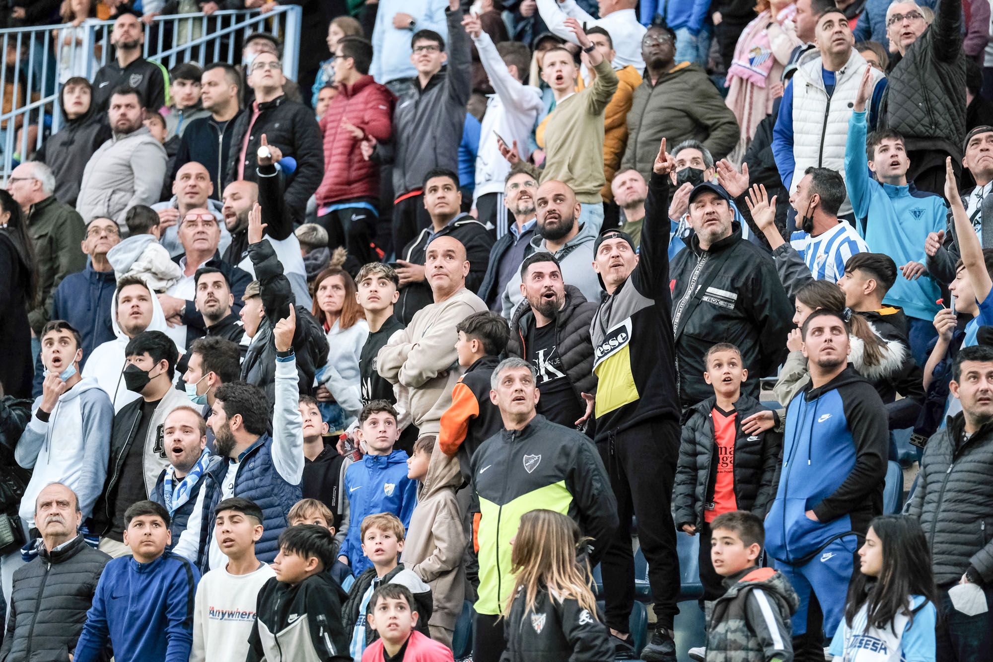 Las imágenes del Málaga CF - SD Éibar en La Rosaleda