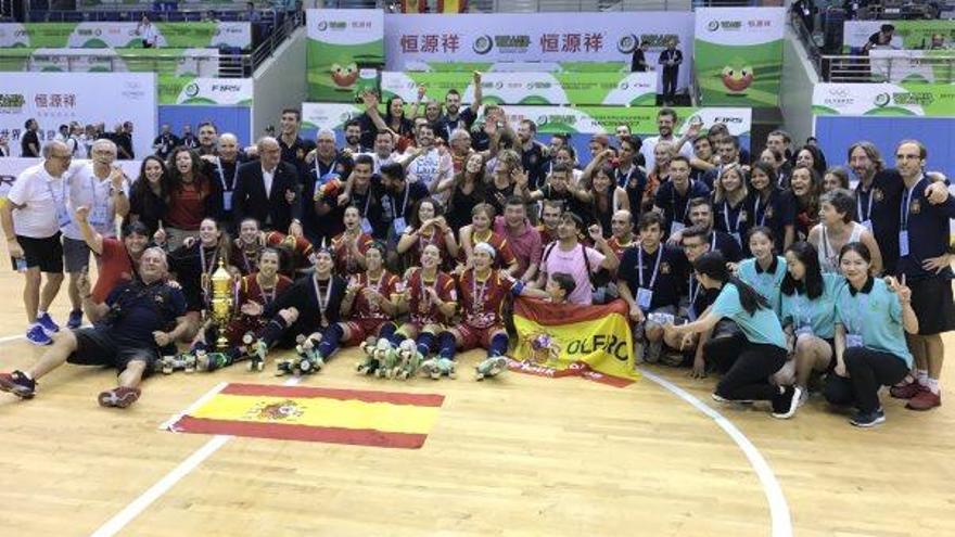 L&#039;equip estatal de Díez  i Bernadas es proclama campió dels Roller Games