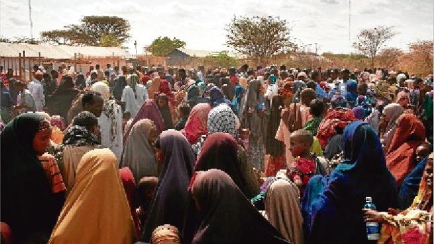 Refugiats del campament de Dadaab, el més extens del planeta.