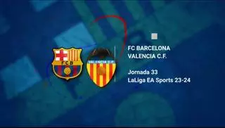 FC Barcelona-Valencia: horario y dónde ver hoy por TV el partido de la jornada 33 de LaLiga EA Sports