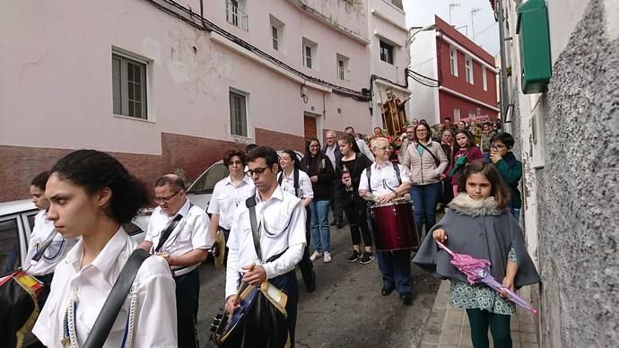 Actos religiosos en Tamaraceite y bendición de animales