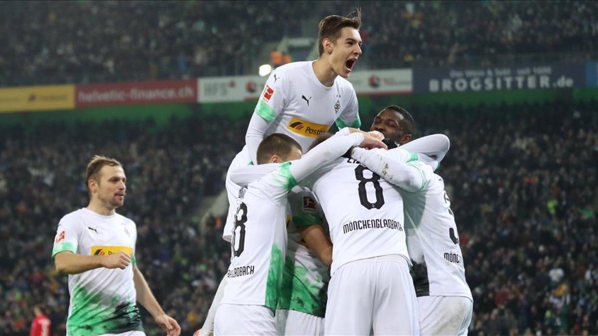 Herrmann celebra su gol ante el Friburgo