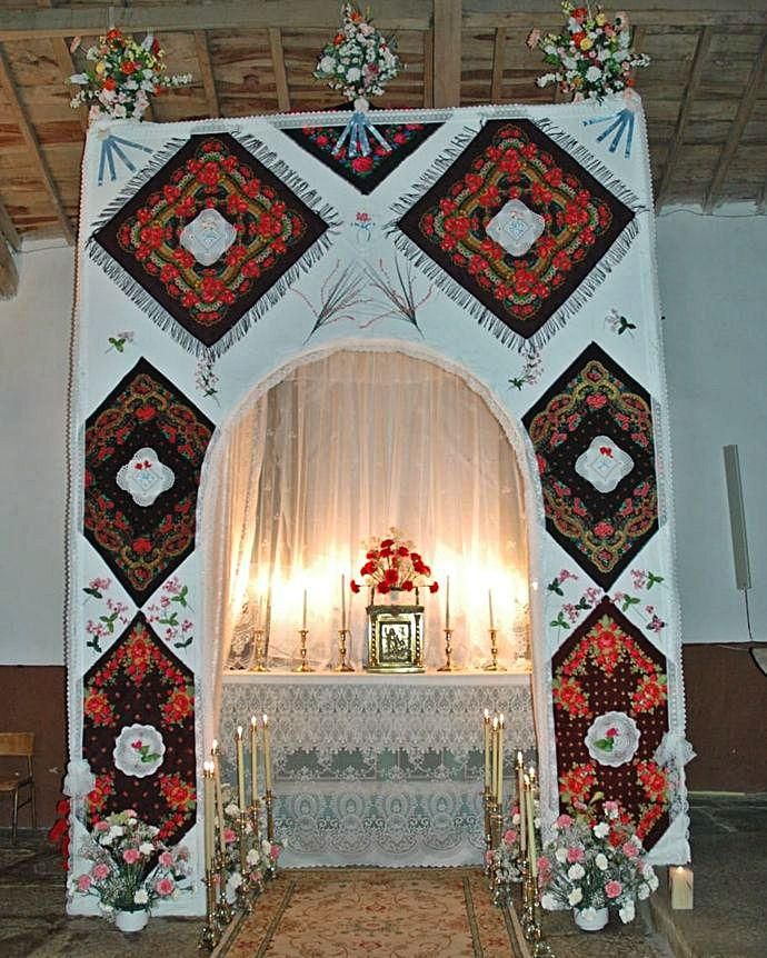 Monumento en la iglesia de Bercianos. | Ch. S.