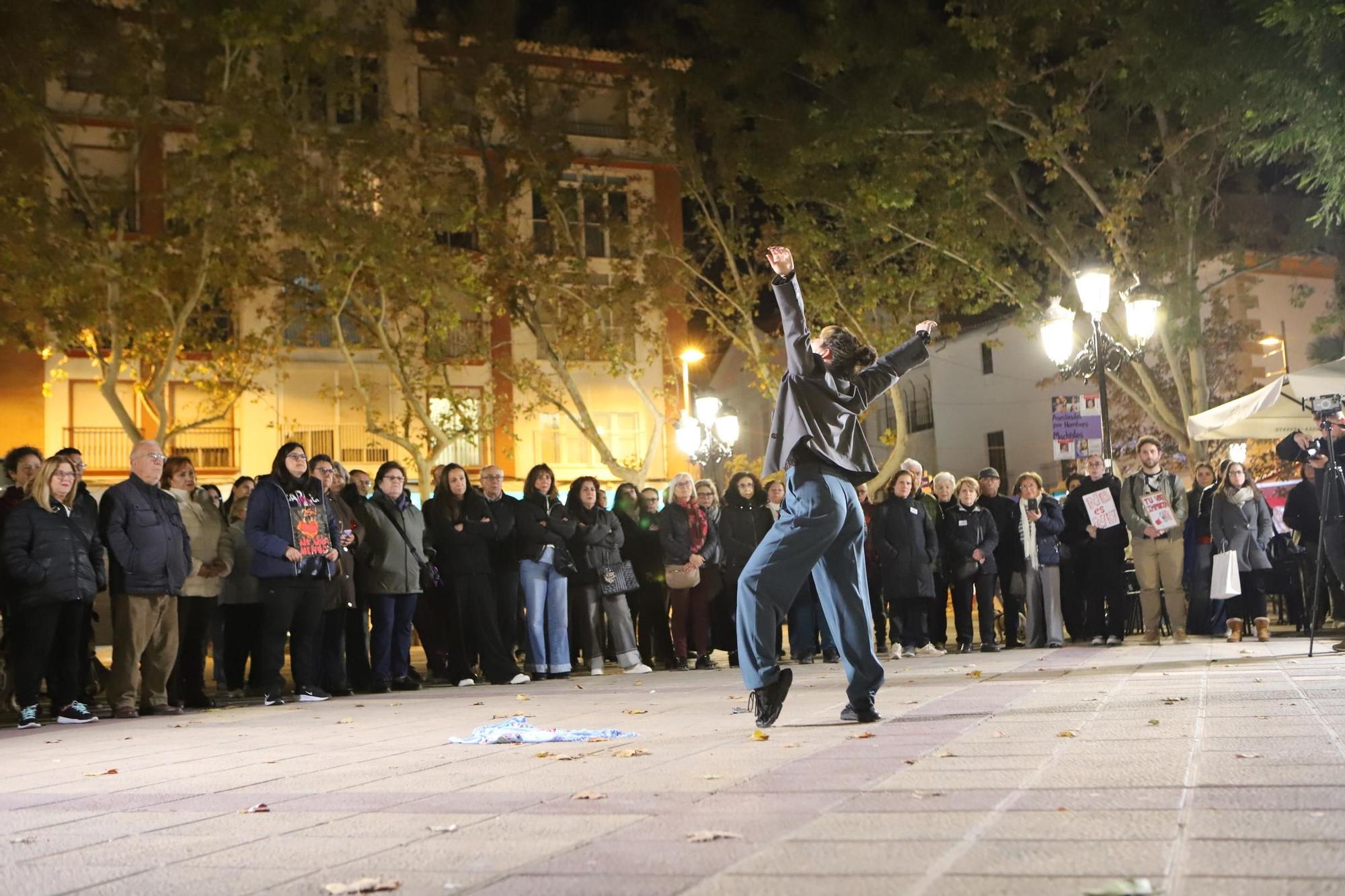 Así ha sido el acto organizado por el 25N en Lorca