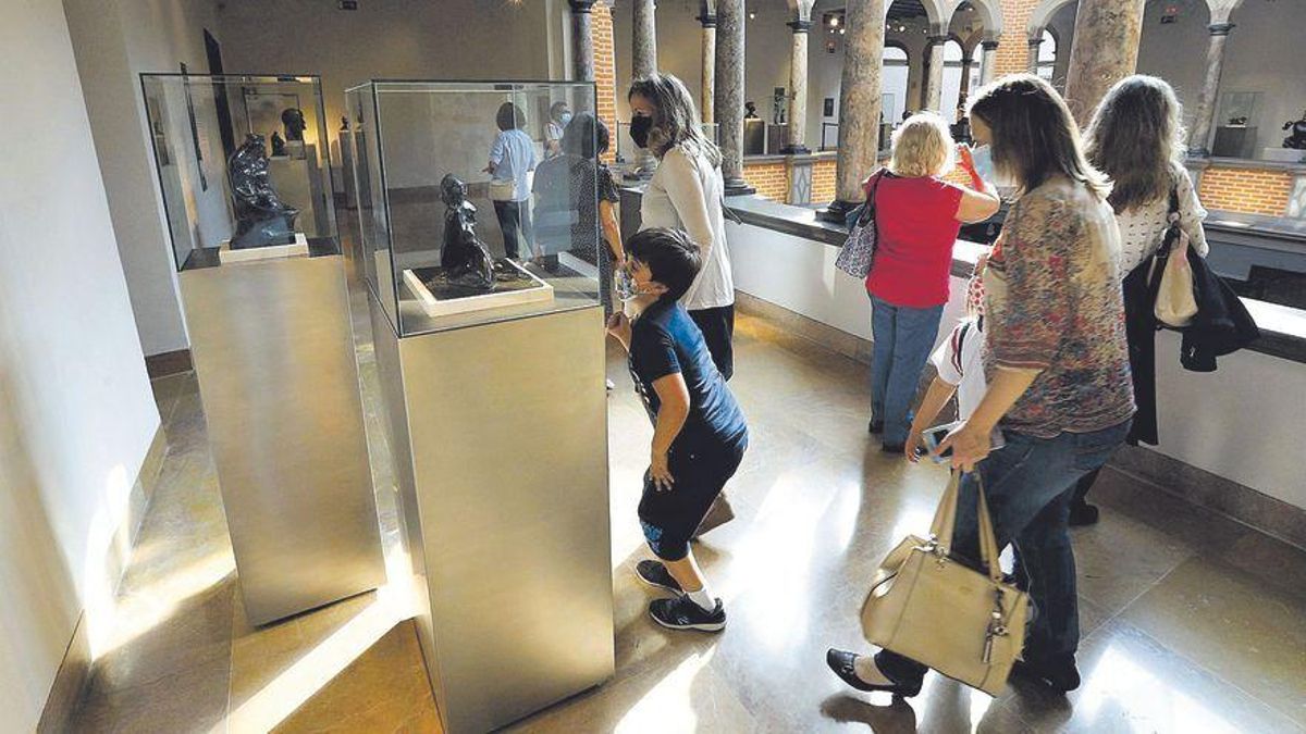 Imagen del Museo Pablo Gargallo de Zaragoza, el pasado 18 de mayo de 2021.