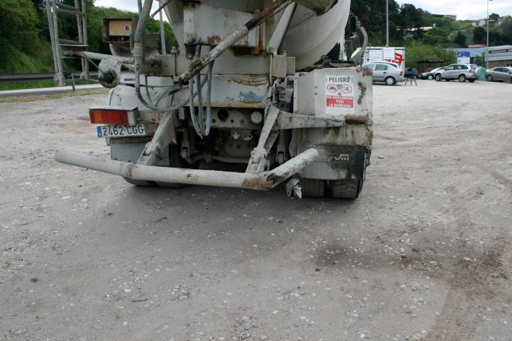 Fallece un motorista en Prendes, Carreño