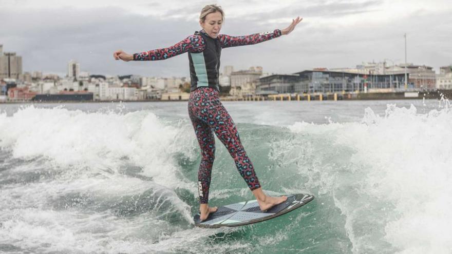 Nina Ryzhenkova y Guillermo Pérez, los ganadores de la Copa Coruña