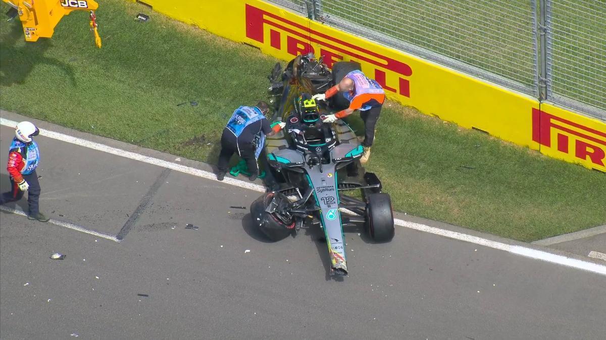 F1 1 Violento accidente de Antonelli y Russell lidera los últimos libres en Australia