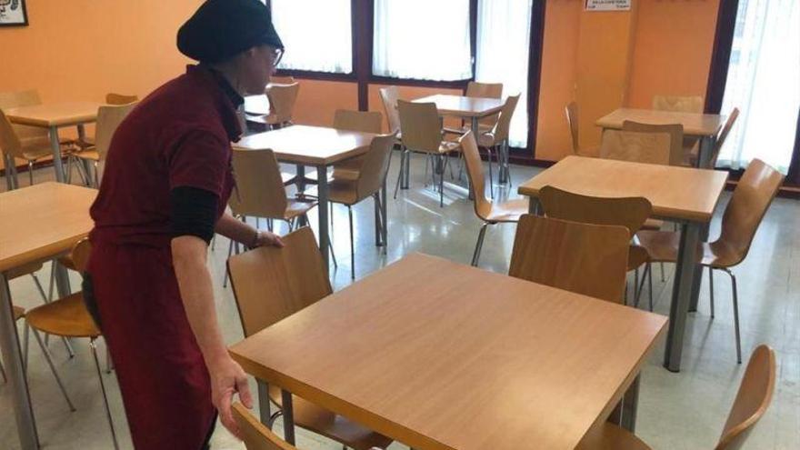 Los centros para mayores amplían el servicio de comedor al fin de semana