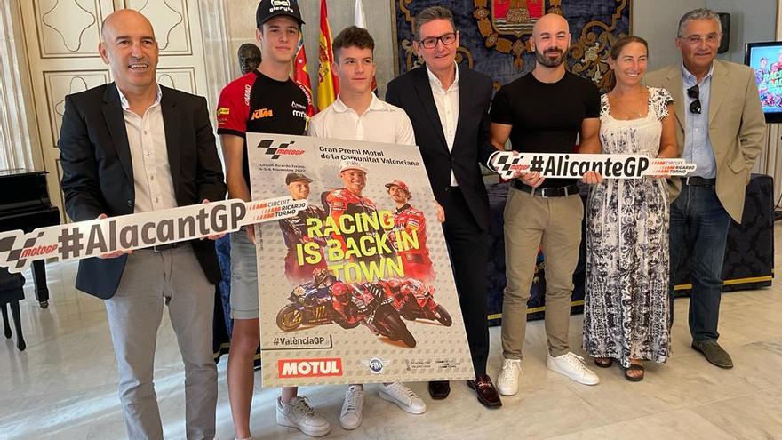 Alicante presenta el Gran Premio Motul de la Comunidad Valenciana 2022