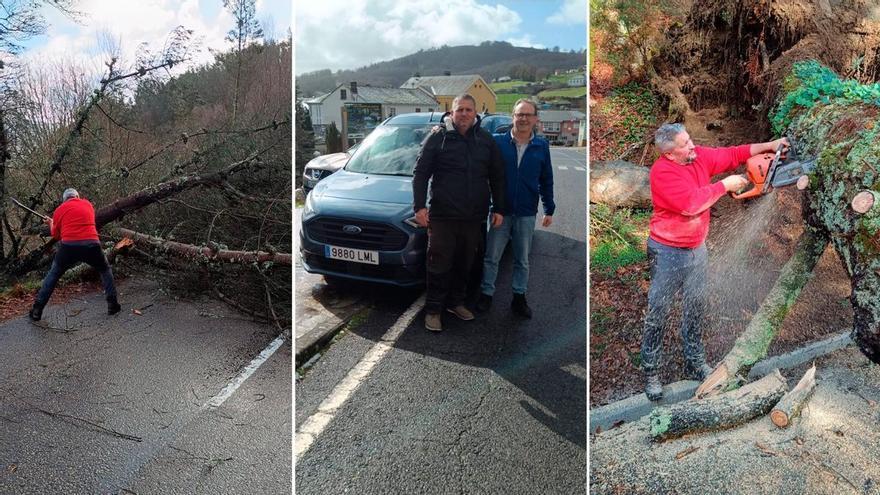 La odisea de repartir la prensa en medio del temporal que complica la circulación en Asturias