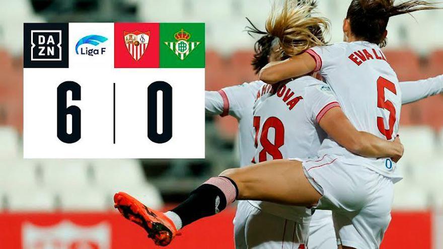 El Sevilla FC aplasta al Betis: Histórica victoria 6-0 en el derbi femenino