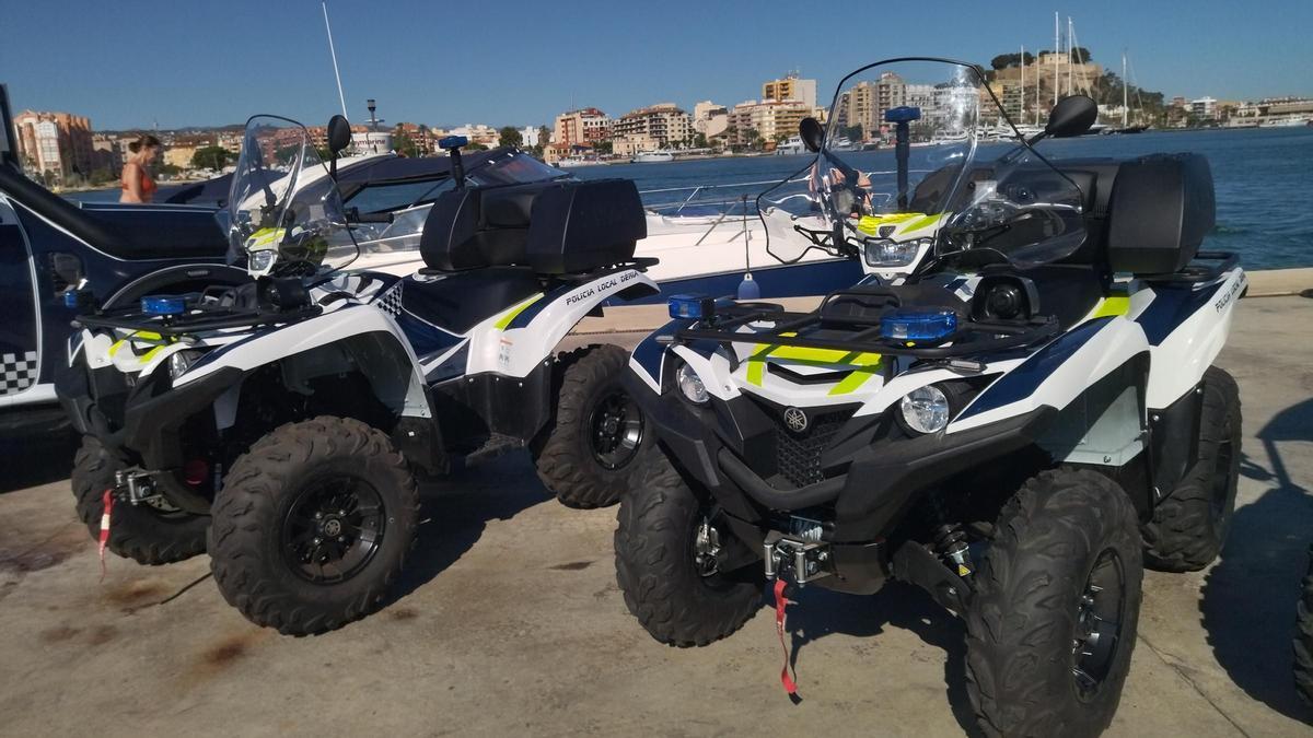 Foto de archivo de la Policía Local de Dénia