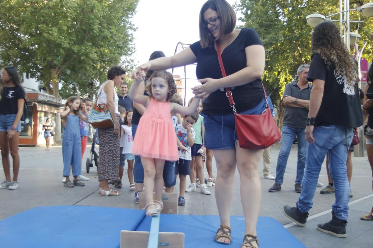 Fotogalería: Taller de circo para niños.